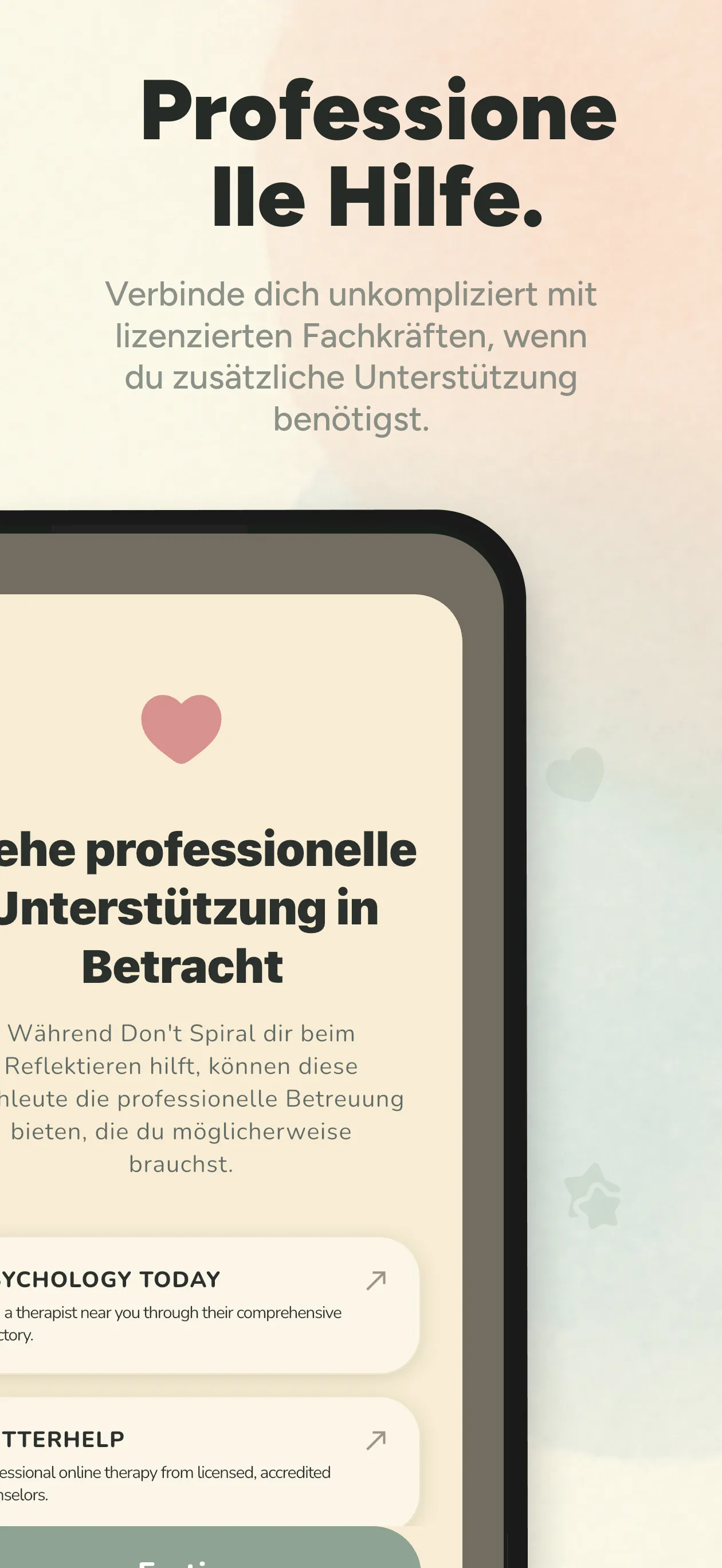 Professional care